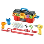 VTech Drill & Learn Toolbox Pro with Accessories, Baby and Toddler Toys
