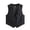 Black, variant on Chenyin Womens Casual Button Vest Tops Summer Slim Sleeveless Jacket Women's Fully Lined V Neck Light Waistcoat S-L