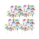 thumbnail image 3 of Scienceny 100 piezas Letrero de fuegos artificiales Fuegos artificiales Cóctel Palillos Tropical Cupcake Toppers Bebida Aperitivo Type3 NO3, 3 of 6
