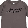 thumbnail image 4 of Inktastic Juneteenth 6-19-1865 Boys or Girls Long Sleeve Toddler T-Shirt, 4 of 5