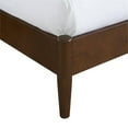 thumbnail image 4 of Crosley Furniture Landon Wood King Panel Platform Bed in Mahogany, 4 of 5