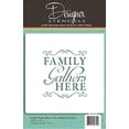 thumbnail image 2 of Family Gathers Here Cookie and Craft Stencil by Designer Stencils, 2 of 2