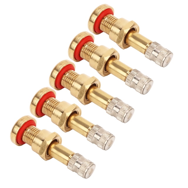 Vástago De Válvula De Rueda, Metal 20 Piezas Vástago De Válvula De Neumático Sin Cámara Para Camión De Rendimiento Estable Para Orificio De Válvula De 9,7 Mm Para Autobús
