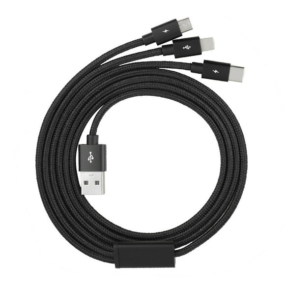 ZOUSSIQI Orico Universal 3 in 1 Data Charging Type-C/USB/for Lightning Mobile Phone Fast Charging Cable EL225#43454