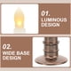 thumbnail image 5 of 6 velas decorativas sin llama, velas LED a pilas., 5 of 6