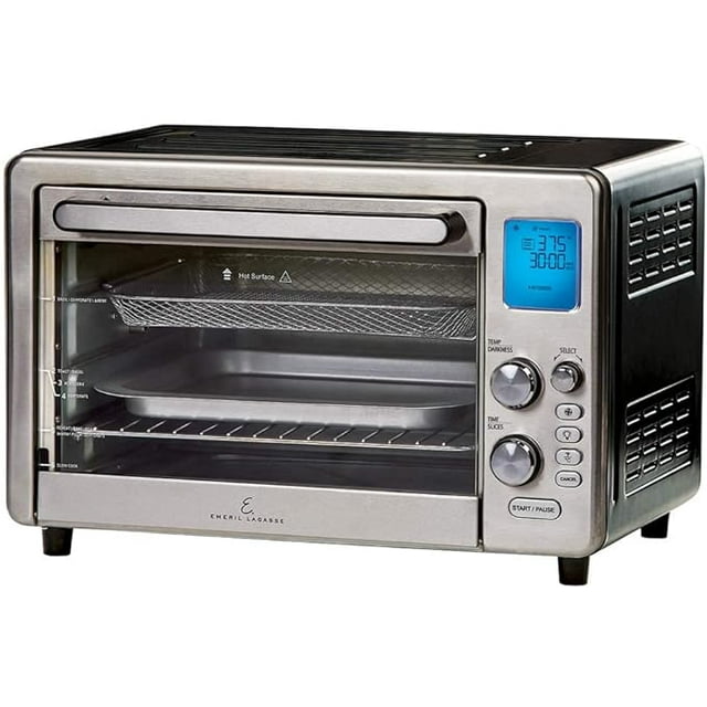 HORNO ELECTRICO Emeril Lagasse 12 FUNCIONES DE CALENTADO ACERO INOXIDABLE