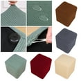 thumbnail image 4 of Qucyy Housse Extensible pour Tabouret Repose-Pieds Ottoman, 4 of 5