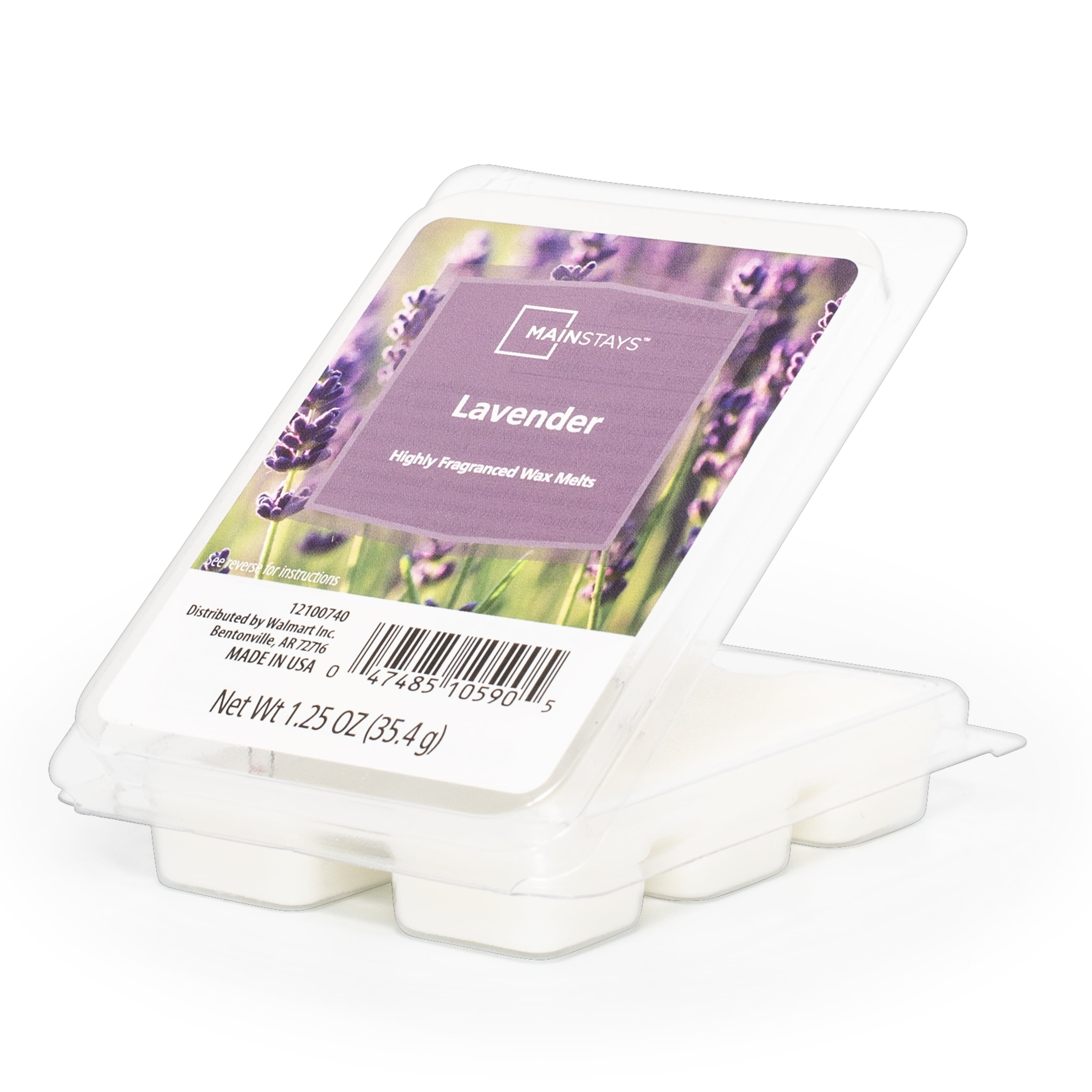 (6 pack) Mainstays Lavender Scented Wax Melts, 1.25 oz