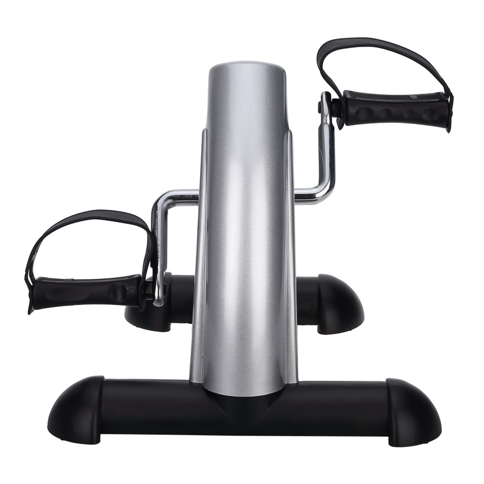 Uten Under Desk Bike Pedal Exerciser, Indoor Cycling & Mini Exercise Bike for Legs & Arms for Home Office, 240 lb Capacity, Silver