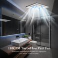 thumbnail image 3 of Extractor de aire para baño Orsong, panel de 10" 110 CFM 0,7 sone 110 V, 3 of 7