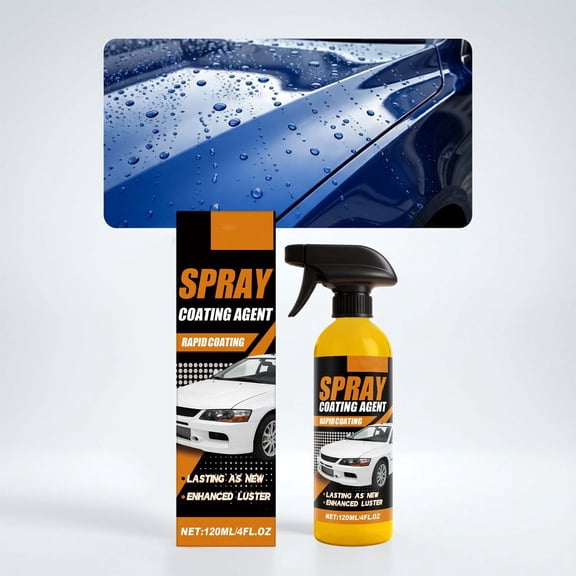 Eespoir Automobile Coating Spray, Paint Protectant Spray, Quick Detailer, for Cars, Motorcycles, RV, UV Protection, Shine Enhancement, Water Beading Effect
