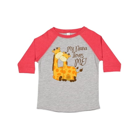 

Inktastic My Nana Loves Me! Gift Toddler Boy or Toddler Girl T-Shirt