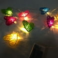 thumbnail image 4 of Noehoiugi Valentine String Lights, Led Heart Shape String Light,Romantic Fairy Lights Battery Operated(Battery Not Including),Valentine Decor For Indoor Outdoor Wedding Anniversary Holiday Party, 4 of 7
