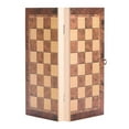 thumbnail image 1 of Tablero de ajedrez plegable de madera portátil 3 en 1 para fiestas y actividades familiares (29 x 29 cm), 1 of 14