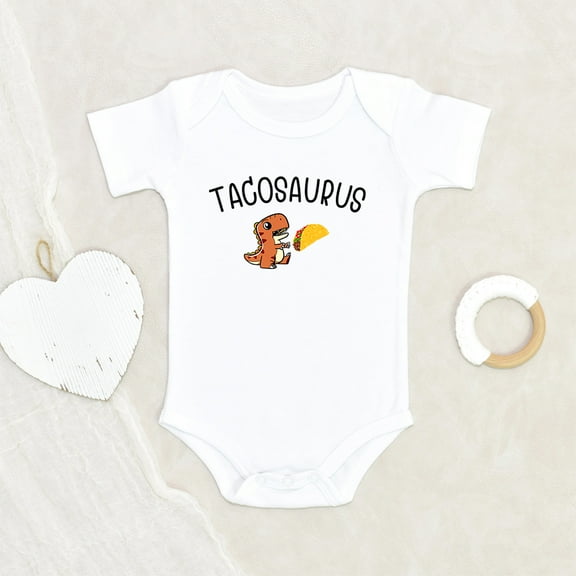 Newbabywishes - Cute Tacosaurus Taco Baby Clothes for Boys and Girls - Newborn Baby Clothes