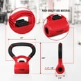 thumbnail image 4 of Yes4All Kettlebell Grip - Kettle Grip Version - Kettle Grip Handle to Convert Dumbbells into Kettlebells for Workouts, 4 of 7