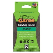 Gator 3x4x1 Sanding Sponge Coarse, 2 Pack