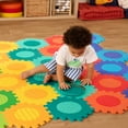 thumbnail image 6 of Battat Honeycomb Dots Sensory Foam Play Mat with Interlocking Tiles for Newborns +, 6 of 9