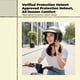 thumbnail image 3 of Abbraccia Casco certificado ajustable impermeable, 3 of 6