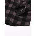 thumbnail image 3 of Authentics Chemise en Molleton à Carreaux à Manches Longues pour Homme, 3 of 6