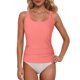 thumbnail image 1 of MKLEKYY Trajes De Baño Mujer Completo Women Lace Up Swimwear Tops Underwire Full Coverage Bikini Top Push Up Swim Crop Top Tie Back Bathing Suit Tops, 1 of 5