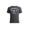 thumbnail image 5 of Men’s and Big Men's 4th of July USA 1776 Icon Americana Graphic Tee Shirt by Way to Celebrate, Sizes XS-3XL, 5 of 5