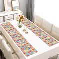 thumbnail image 2 of Pioneer Flower Floral Print Pattern Summer Linen Placemats Set Of 6, Washable Non-Slip Heat Resistant Table Mats for Kitchen, 12x18 Inch, 2 of 5