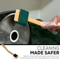 thumbnail image 2 of Kleen Handler EZ Scrub Slicer Cleaning Tool with 4 Replacement Pads, Heavy Duty Electric Blade & Deli Slicer Cleaner, Safe Mandolin Scrubber Kit for Commercial & Home Use, 2 of 10