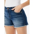 thumbnail image 3 of Sofia Jeans Women's Chi Mid Rise Shortie Shorts, 3 of 6