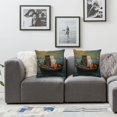 thumbnail image 3 of MLJA Funny Cats Throw Pillow Cover The Two Brave Cats are in The Steel Decorative Pillow Case Cushion Cover Home Sofa Decor Pillow Cover，2Pcs, 3 of 6