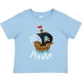 thumbnail image 3 of Inktastic Lil' Pirate Pirate Ship, Blue Bandana Boys or Girls Toddler T-Shirt, 3 of 5
