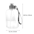 thumbnail image 2 of YSNOOWE 1Ud Botella Deportiva Transparente De Plástico Con Asa Portable Para Uso, 2 of 8