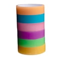 thumbnail image 4 of 6x cintas adhesivas de bolas, cintas adhesivas coloridas para hacer bolas, cinta brillante divertida, cinta luminosa de bolas de Color para niños cm x 10 m Macarena Cintas de bolas adhesivas, 4 of 8