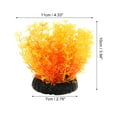 thumbnail image 2 of Unique Bargains 1 Pcs Aquarium Plants Decorations Artificial Aquatic Plant Yellow, 2 of 6