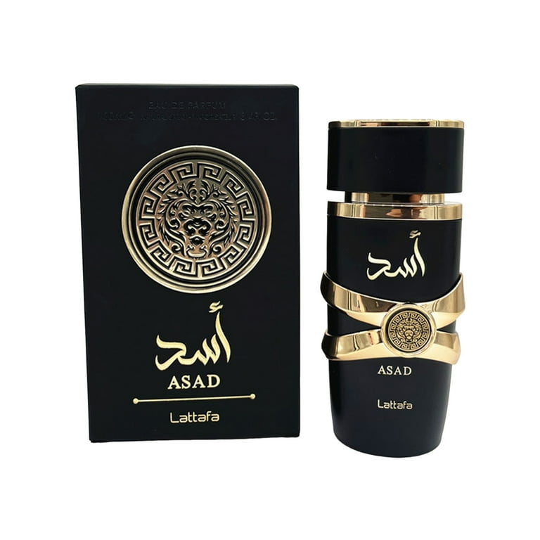 Asad for Unisex Eau de Parfum Spray, 3.4 Ounce, Lattafa Asad for Unisex Eau de Parfum Spray, 3.4 Ounce, Lattafa