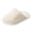 White, variant on Cozy Fleece House Shoes, Women's Classic Faux Fur Closed Toe Slippers Cozy Fleece Plush House Shoes, Warm Winter Comfort Cushion Indoor Mules, Lightweight Non Slip Bedroom Clog Sliders, Pink 6.5