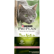 Purina Pro Plan Grain Free, Natural Dry Cat Food, TRUE NATURE Natural Salmon & Egg Recipe, 3.2 lb. Bag
