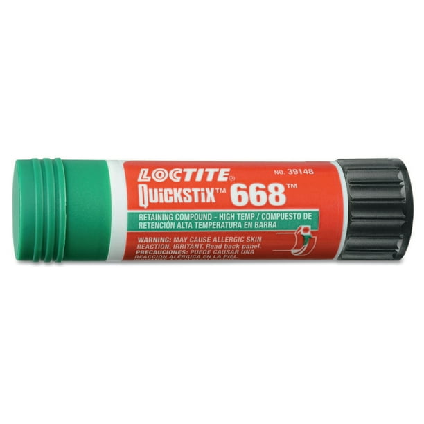 Loctite QuickStix 668 Retaining Compound, High Temperature, 19 g Tube