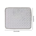 thumbnail image 7 of Dogs Self Cooling Mat Pet Cool Pads Blanket Summer Hot Weather Sleeping Kennel Mat,Washable Ice Silk Sleep Mat Pad Non-Toxic Breathable for Large Dogs Cats No Water, 7 of 7