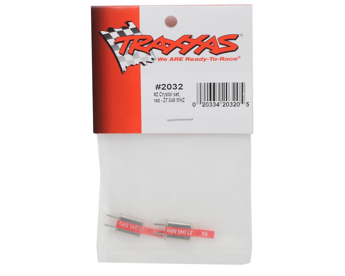 Traxxas # 2032 #2 Crystal set red