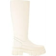 thumbnail image 6 of Circus by Sam Edelman Dollie White Pull On Round Toe Chunky Heel Tall Boots (Ivory, 9.5), 6 of 6