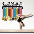 thumbnail image 6 of Gymnastics Medals Holder Gymnastics Medal Hanger Display Women's Gymnastic Sports Medals Hanger Rack Metal Holder Ribbon Display, 6 of 7