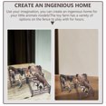 thumbnail image 2 of Luxshiny 20pcs Small Fence Garden PVC Accessories for Home Decoration and DIY Projects, 2 of 8