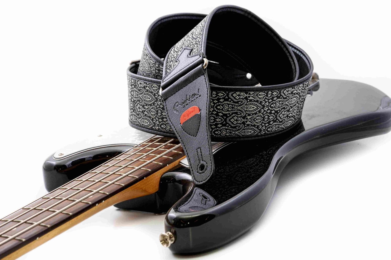 RightOn! Straps Talisman Cordoba Guitar Strap Black