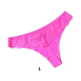 thumbnail image 2 of xinxixnxx sous-Vêtements pour Femmes Taille Basse String Design Dentelle Lavable Sexy Attrayant Élasticité Pyjama Rose Rouge L, 2 of 6