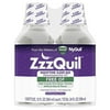 ZzzQuil Nighttime Sleep Aid, Alcohol Free Soothing Mango Berry Liquid, 12 fl oz (2 Pack)