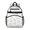 Unicorn and Star White Pattern, variant on Unicorn and Cloud Pink Pattern Cute School Backpack Bag for School with Padded Back and Adjustable Shoulder Straps 15.25"x11.5"x5.25"