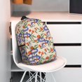 thumbnail image 3 of Easygdp Snake Mochila Ligera de 15 Pulgadas para Estudiantes, Mochila Cómoda para la Escuela y Viajes, Correas Ajustables, 3 of 6