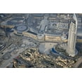 thumbnail image 2 of Young, Bill 18x13 White Modern Wood Framed Museum Art Print Titled - UAE, Dubai Aerial of downtown Dubai, 2 of 4