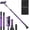 Purple, variant on Nuovoware 60" Ice Scraper and Extendable Snow Brush for Car Windshield, 5 in 1 Adjustable Snow Removal Tools with 270° Pivoting Brush Head for Car Auto Truck SUV, Blue